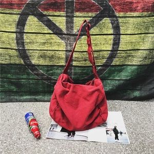Large Washed Canvas overnight/ duffel bag